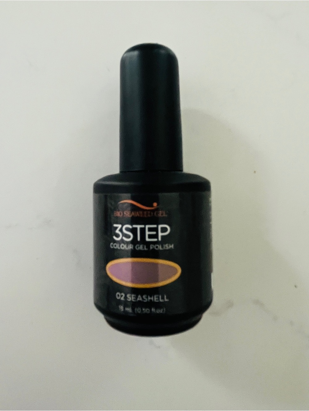 Bio Seaweed Gel 3STEP Colour Gel Polish 02 Seashell NWOT